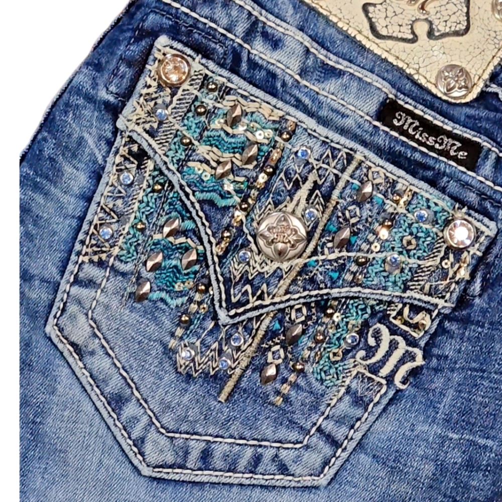 Miss Me Signature Boot Cut Jeans Size 26